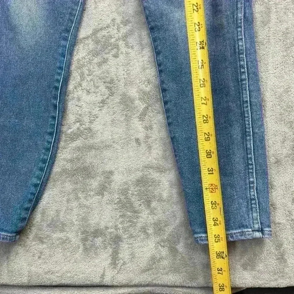 Madewell Jeans Women's 27 10 inch High- Rise Skinny Crop Denim Blue - Picture 2 of 11